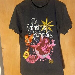 The Smashing Pumpkins Women's Black Graphic Tee